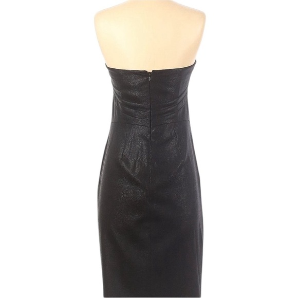Robert Rodriguez Black Sheath Wool Shimmer Pockets Cocktail Party Dress Size 6 - Picture 2 of 14